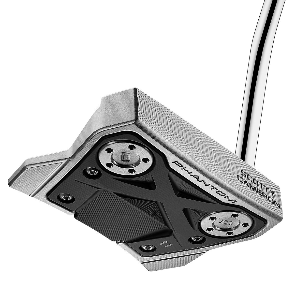 Titleist Men’s Silver and Black Scotty Cameron Phantom X 11 Custom Fit Golf Putter | American Golf, 32inches