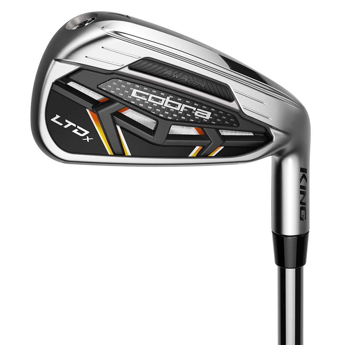 Cobra Golf Black and Silver King LTDx Regular Right Hand Steel 5-pw 6 Golf Irons | American Golf