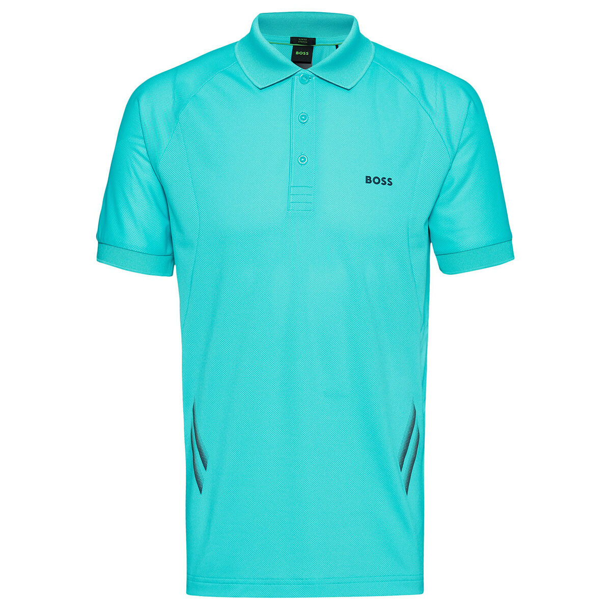 Hugo Boss Men’s Piraq Active 1 Golf Polo Shirt, Mens, Open green, Large | American Golf