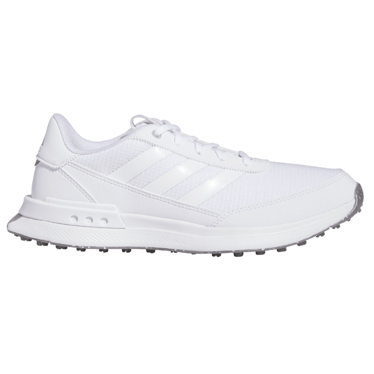 adidas Womens S2G 24 Waterproof Spikeless Golf Shoes, Female, White/white/silver, 5 | American Golf
