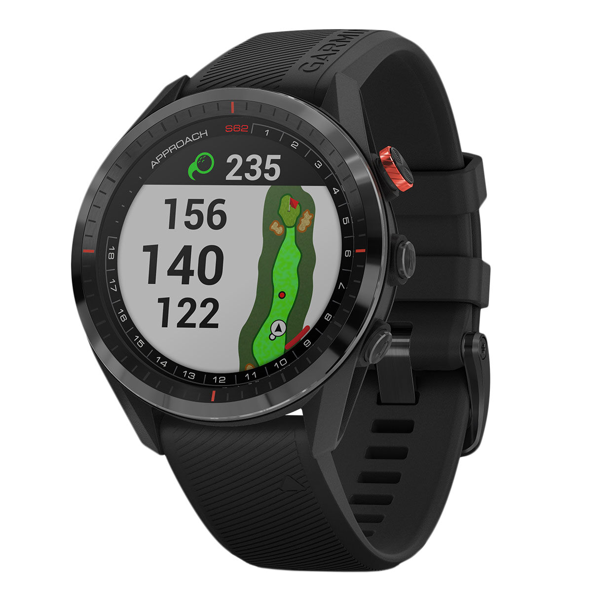 Garmin Black Approach S62 Golf GPS Watch | American Golf, One Size