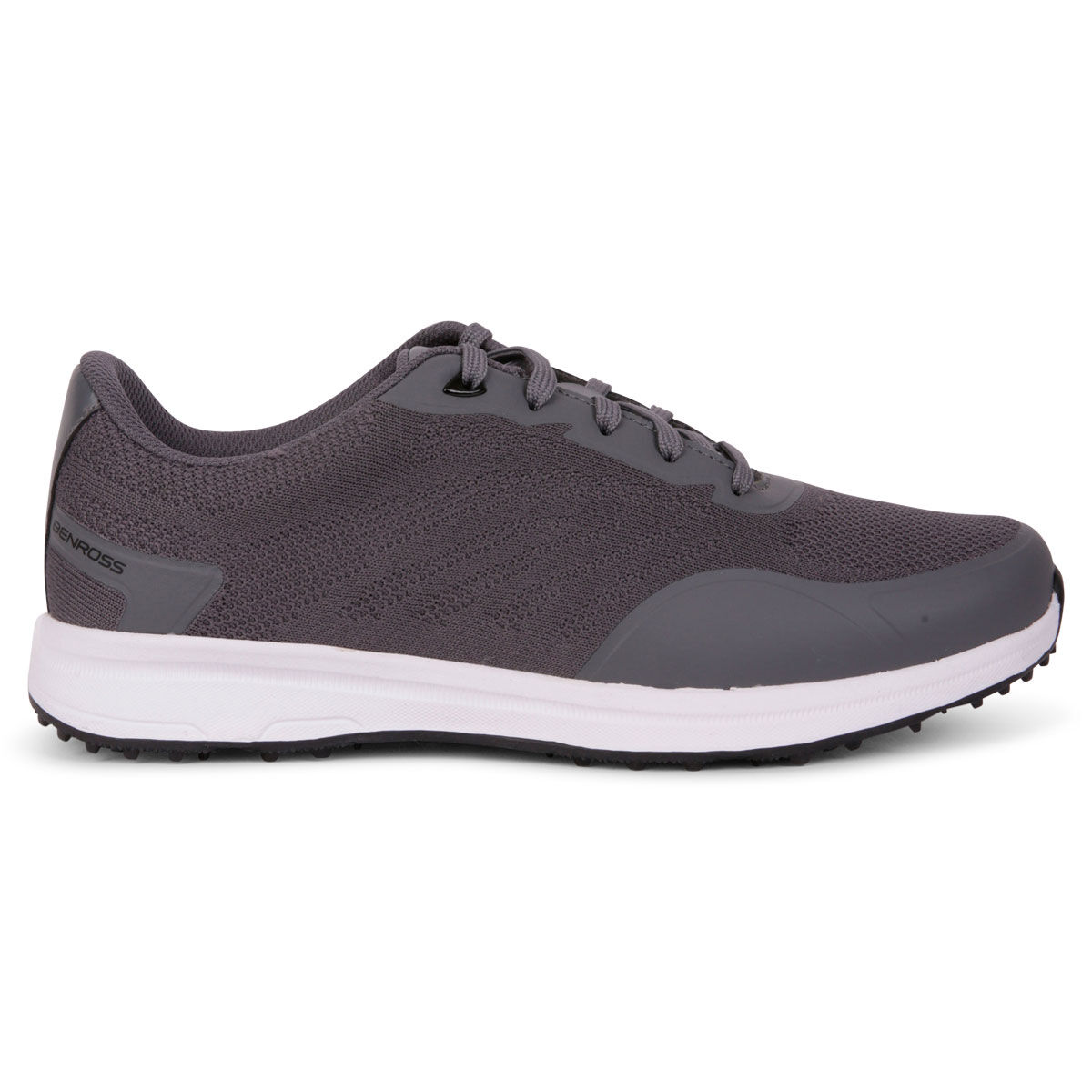 Benross Golf Shoes, Men’s Diablo Waterproof Spikeless, Mens, Dark grey, 7 | American Golf