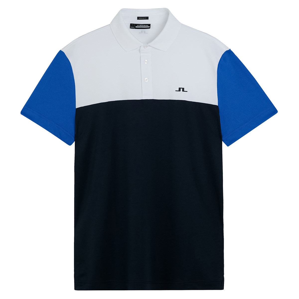 J.Lindeberg Men’s Jord Regular Stretch Golf Polo Shirt, Mens, Nautical blue, Xxl | American Golf