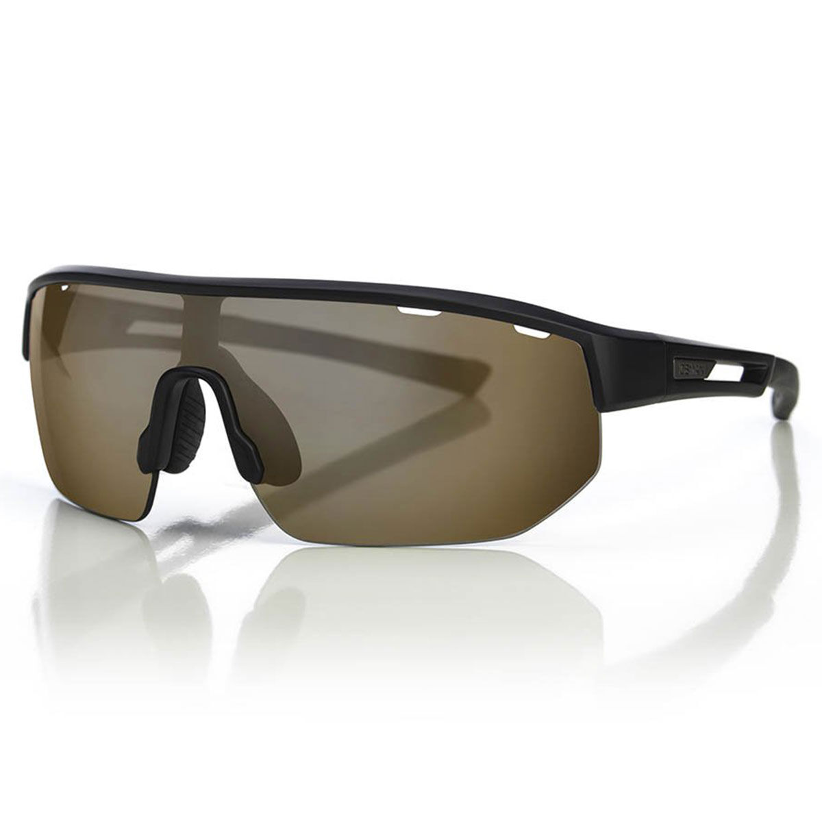 Henrik Stenson Mens Black and Brown Iceman 3.0 Sunglasses, Size: One Size  | American Golf
