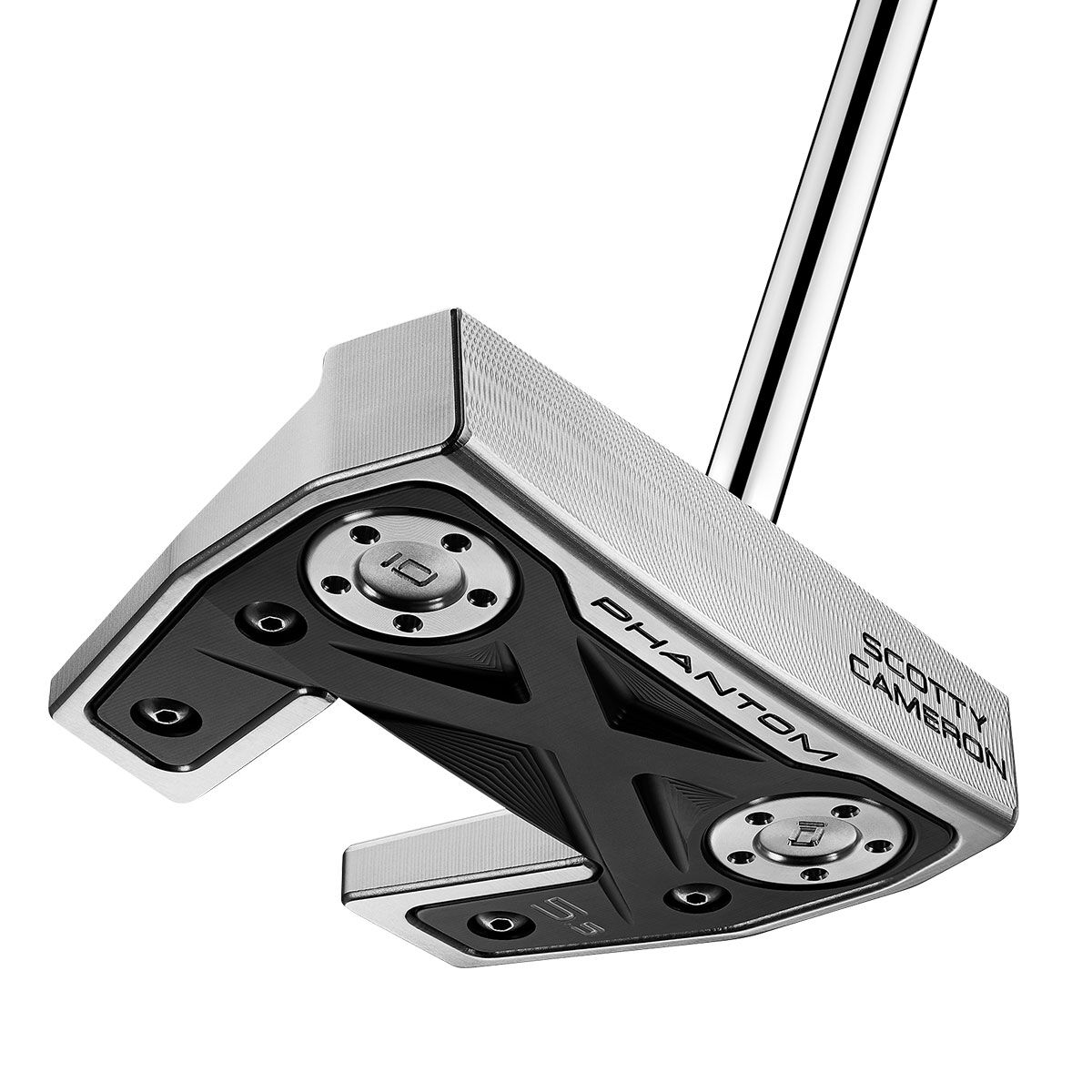 Titleist Men’s Silver and Black Scotty Cameron Phantom X 5s Custom Fit Golf Putter | American Golf, 34inches