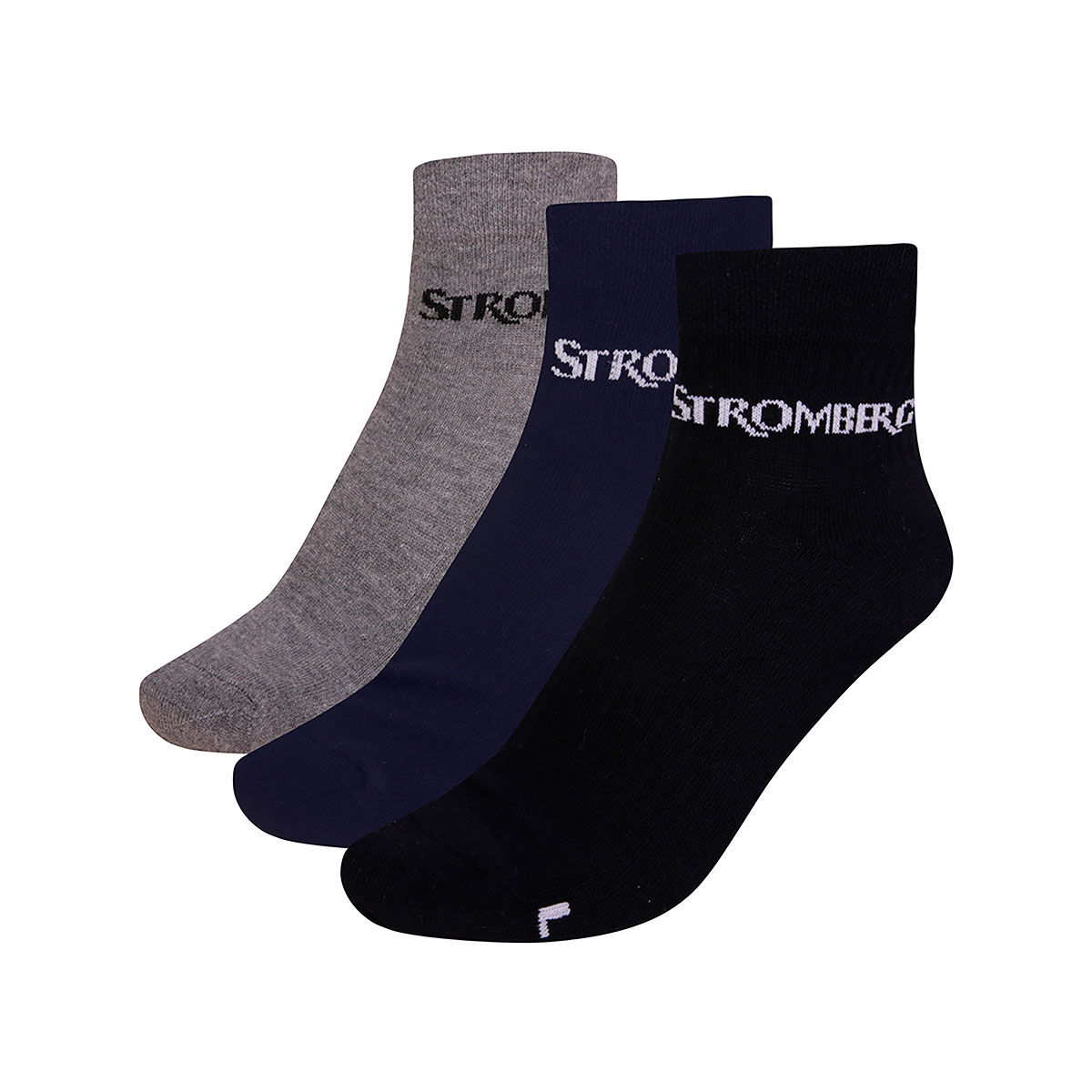 Stromberg Men’s Ankle Golf Socks - 3 Pack, Mens, Multi, 6-8.5 | American Golf