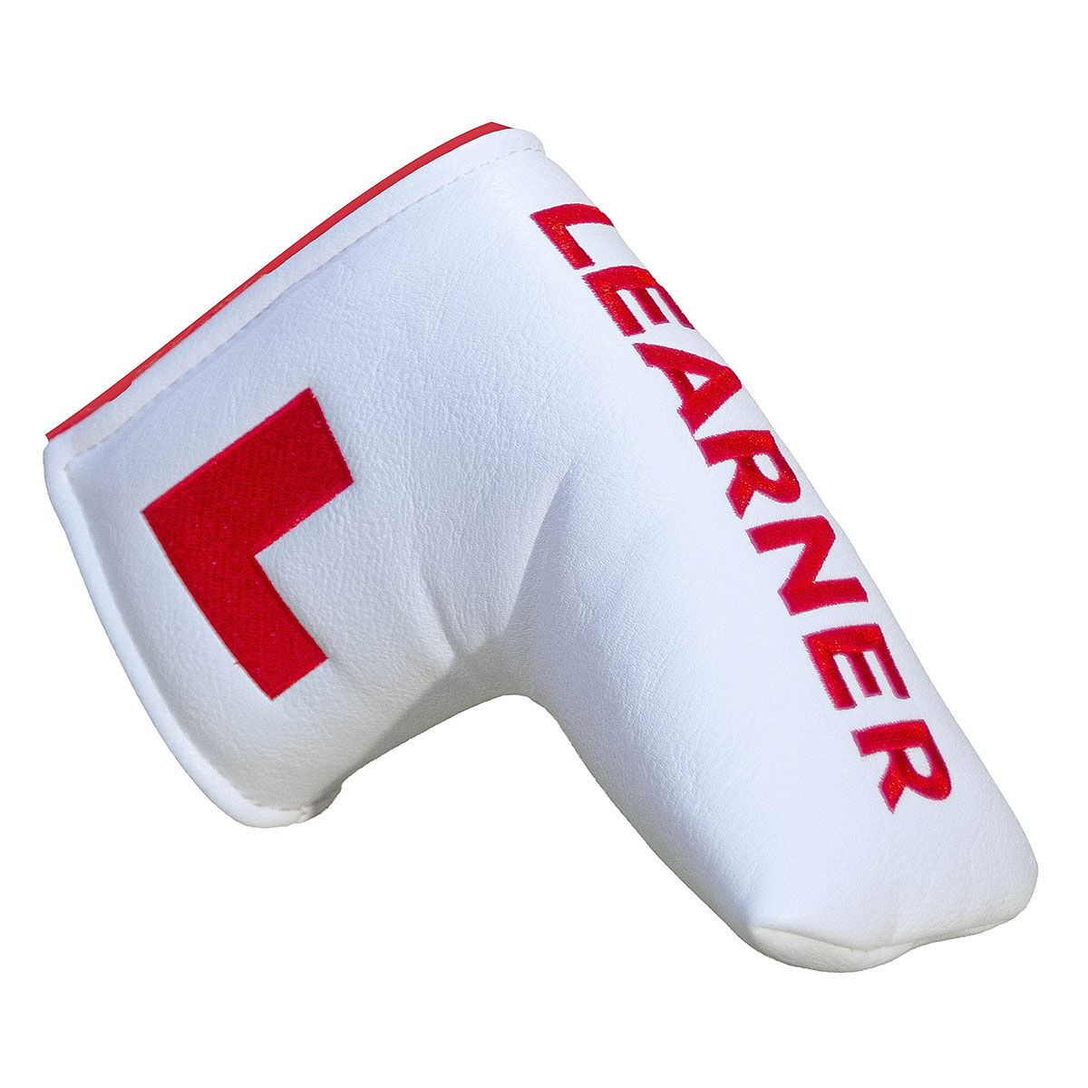 Krave Learner Blade Golf Putter Head Cover, Mens, Blade, White/red | American Golf