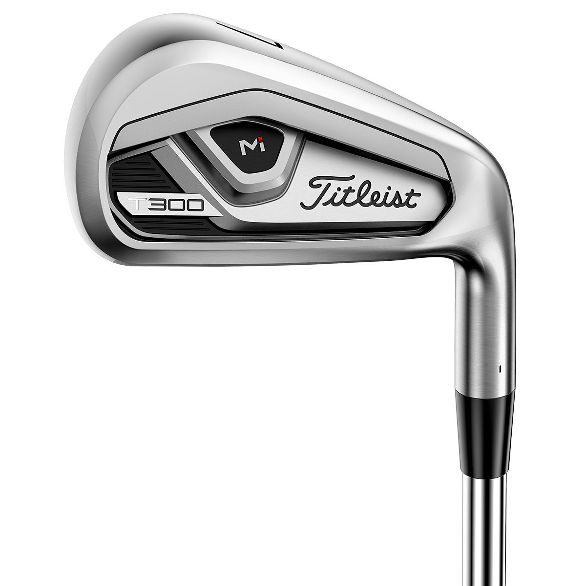 Titleist Silver and Black Printed T300 Steel Golf Irons 2021, Mens, 5-Gw (7 Irons), Left Hand, Steel | American Golf, Size: Regular