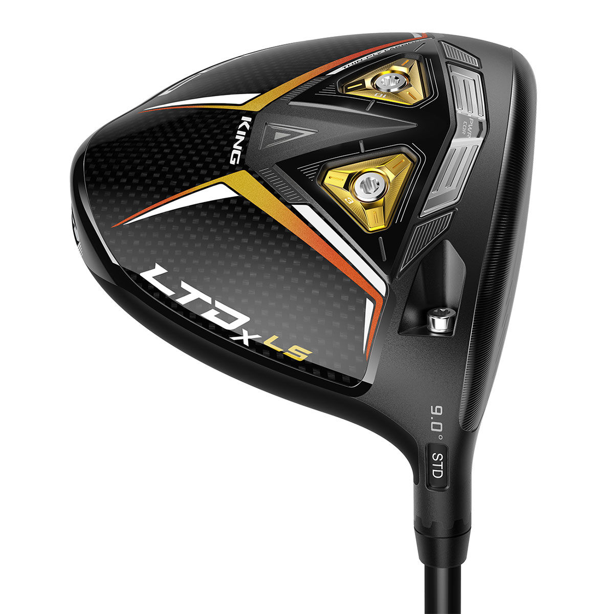 Cobra Golf Black and Yellow King LTDx LS Right Hand Project x Hzrdus Smoke im10 Stiff Golf Driver, Size: 9deg | American Golf, 9deg