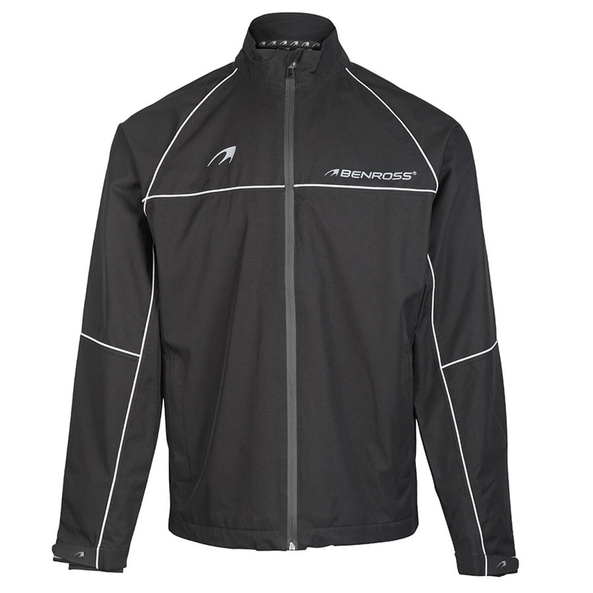 Benross Mens Black Lightweight Hydro Pro X Waterproof Golf Jacket, Size: S  | American Golf