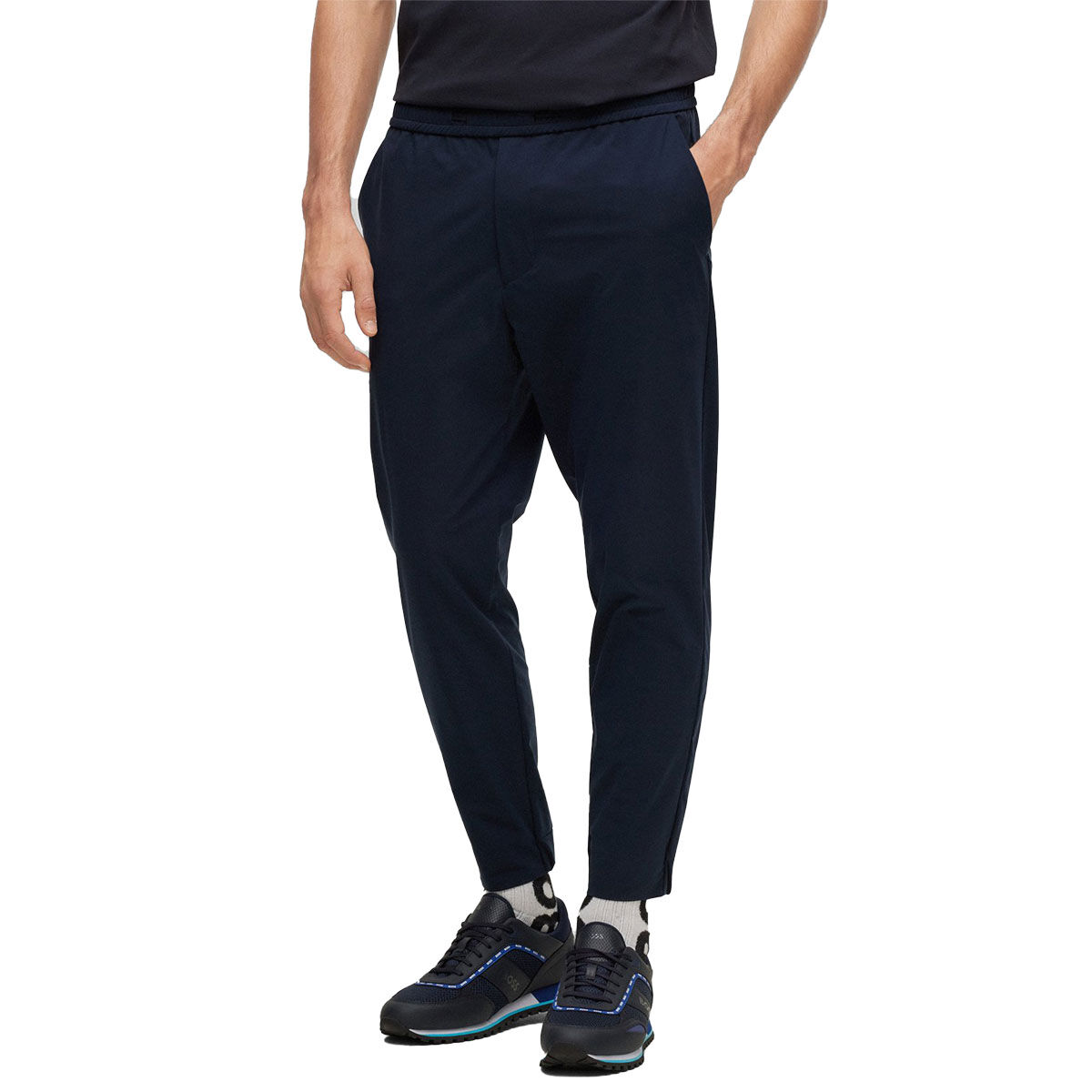 Hugo Boss Mens Black Lightweight T Shinobi Golf Trousers, Size: 30 | American Golf