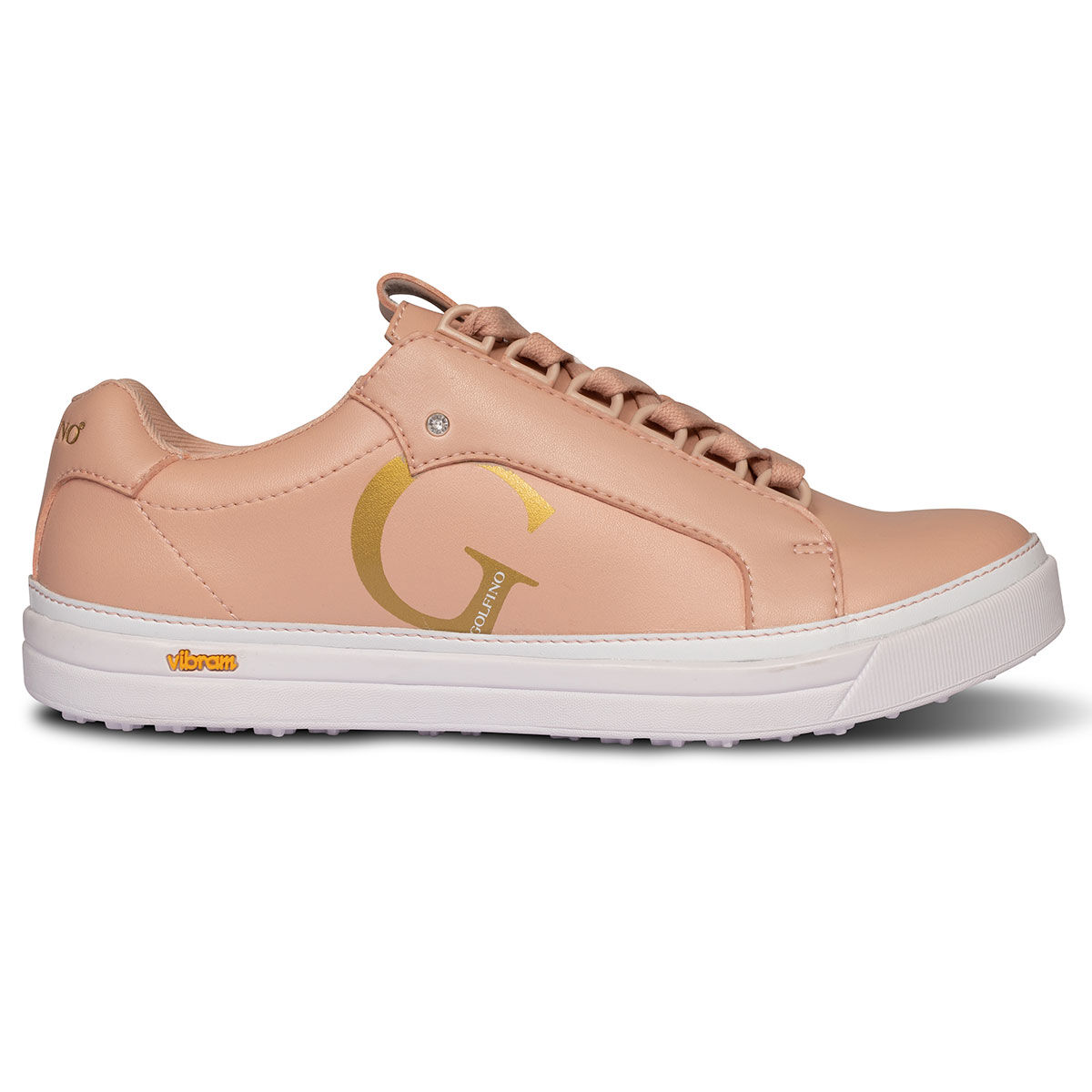 GOLFINO Womens Pink Urban Classic Golf Shoes, Size: 4| American Golf