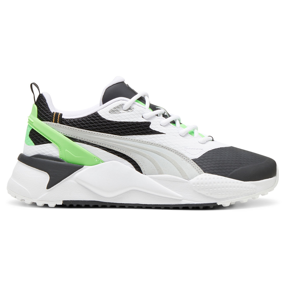 PUMA Men’s GS-X Efekt Waterproof Spikeless Golf Shoes, Mens, Black/ash gray, 13 | American Golf