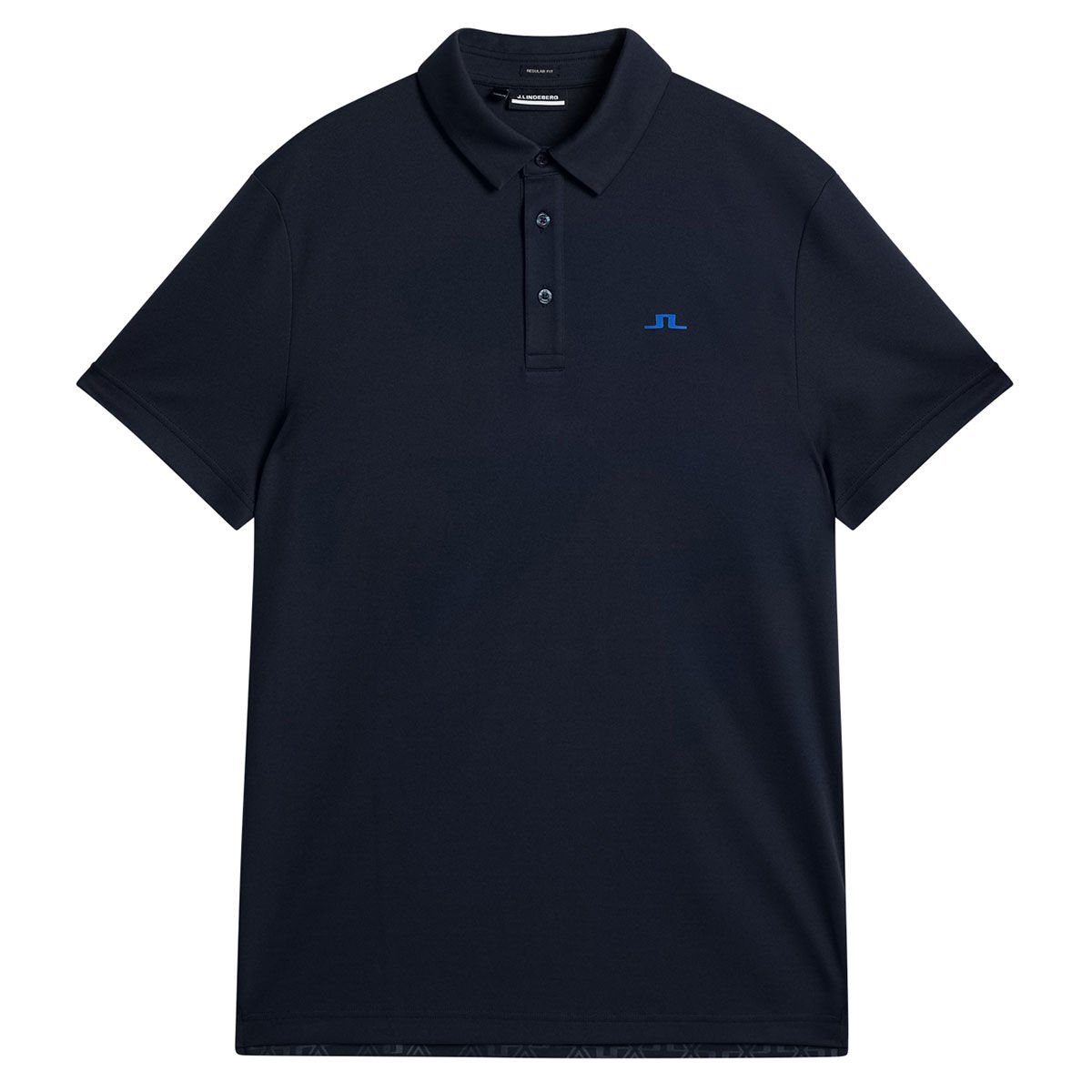 J.Lindeberg Men’s Peat Golf Polo Shirt, Mens, Navy blue, Small | American Golf