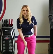 Video: Golf Tips: Kim Crooks explains how to hit a lob shot
