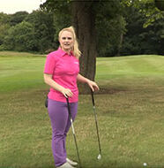 Video: Golf Tips: Kim Crooks explains what to do when you're stuck under a tree