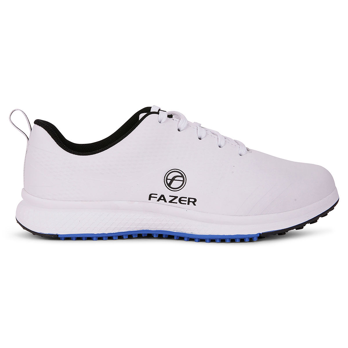 Fazer Mens White Waterproof Ventura Spikeless Golf Shoes, Size: 7  | American Golf