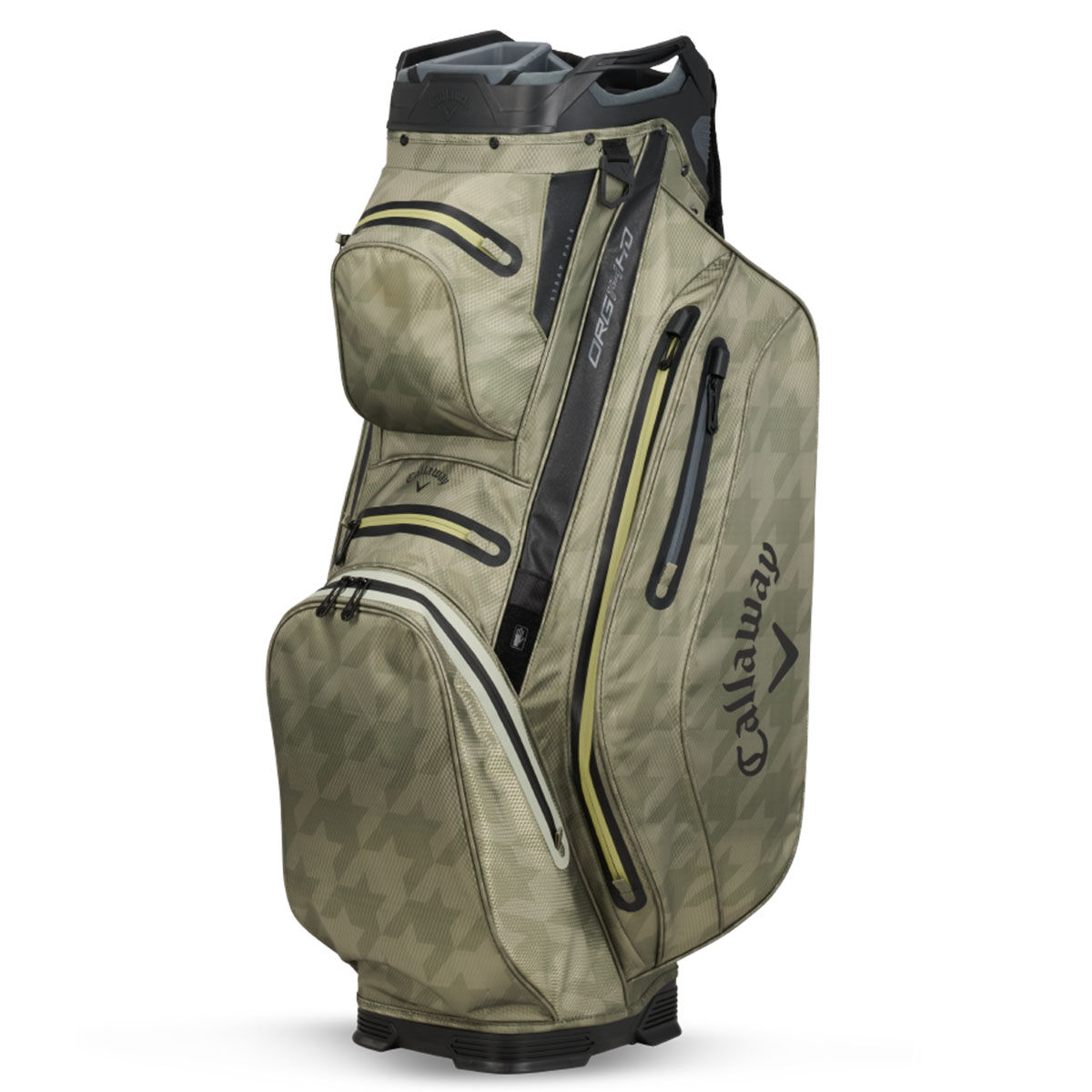 Callaway Org 14 HD Golf Cart Bag, Olive/houndstooth, One Size | American Golf