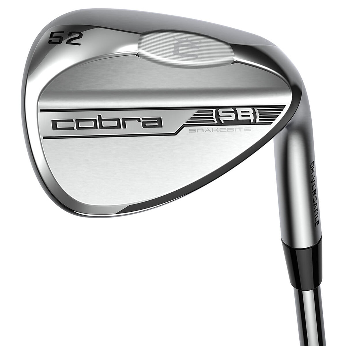 Cobra Golf Mens Silver Snakebite V Right Hand Golf Wedge, Size: 52deg | American Golf, 52deg