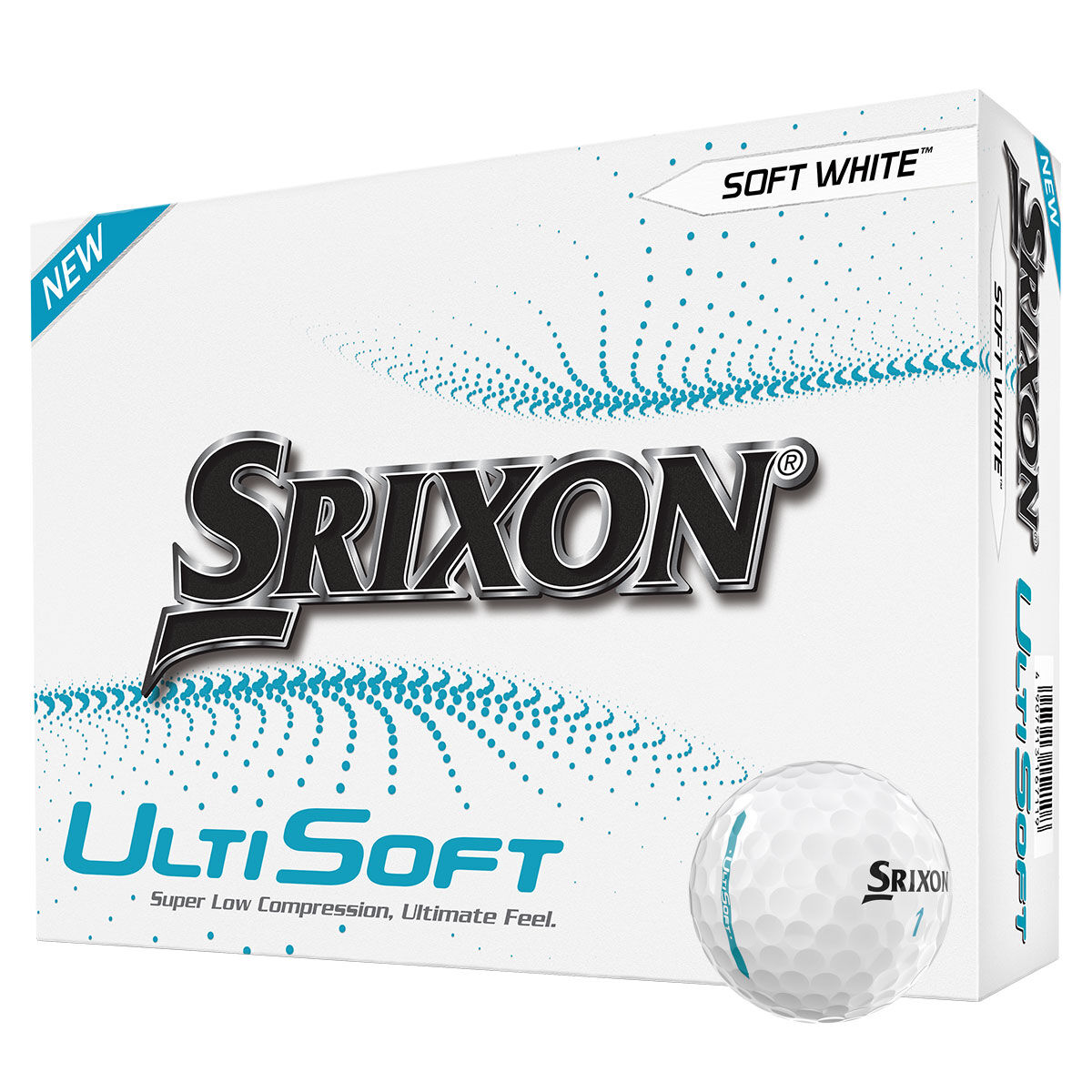 Srixon Golf Ball, White UltiSoft 12 s Pack | American Golf, one size