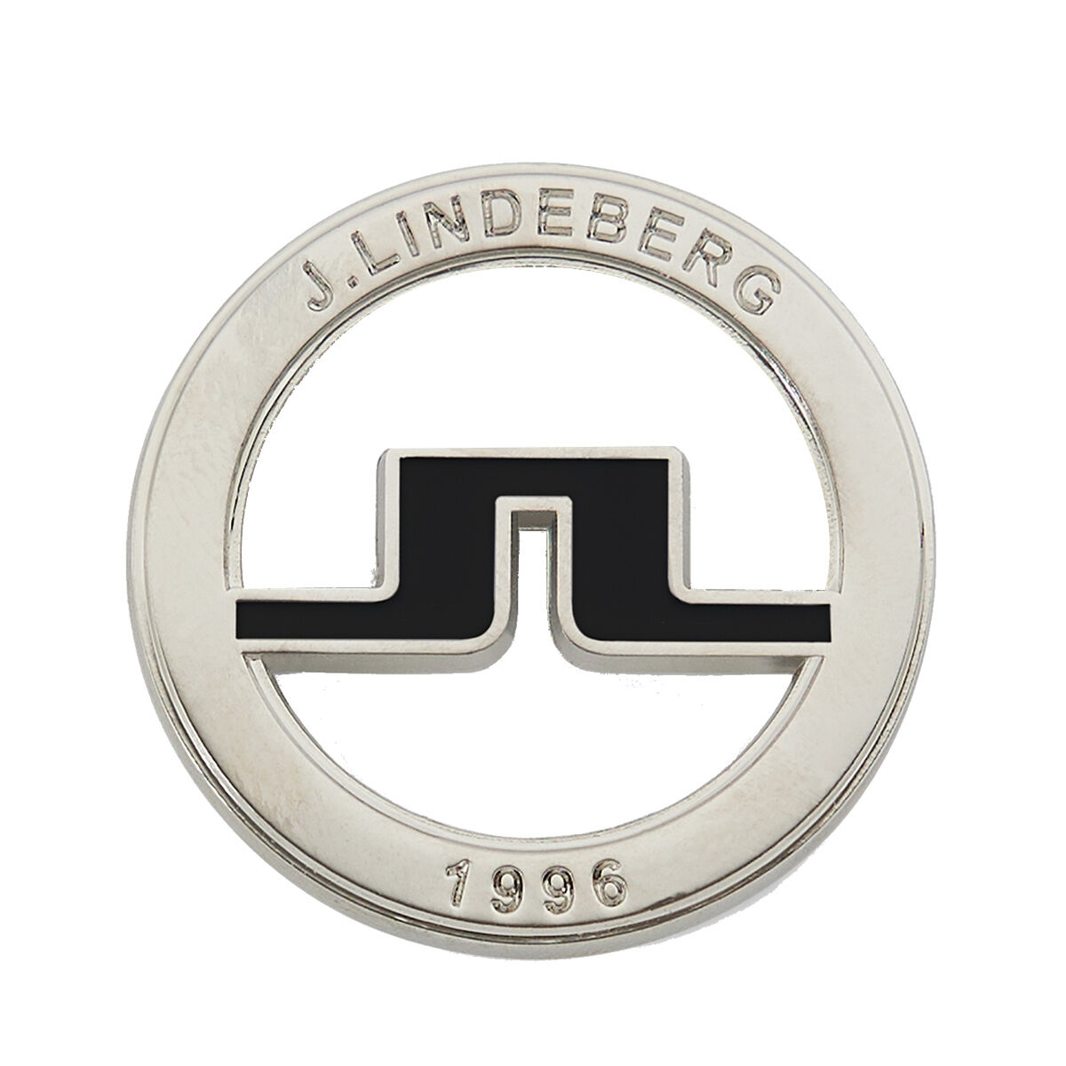 J.Lindeberg Metallic Golf Ball Marker, Mens, Black | American Golf