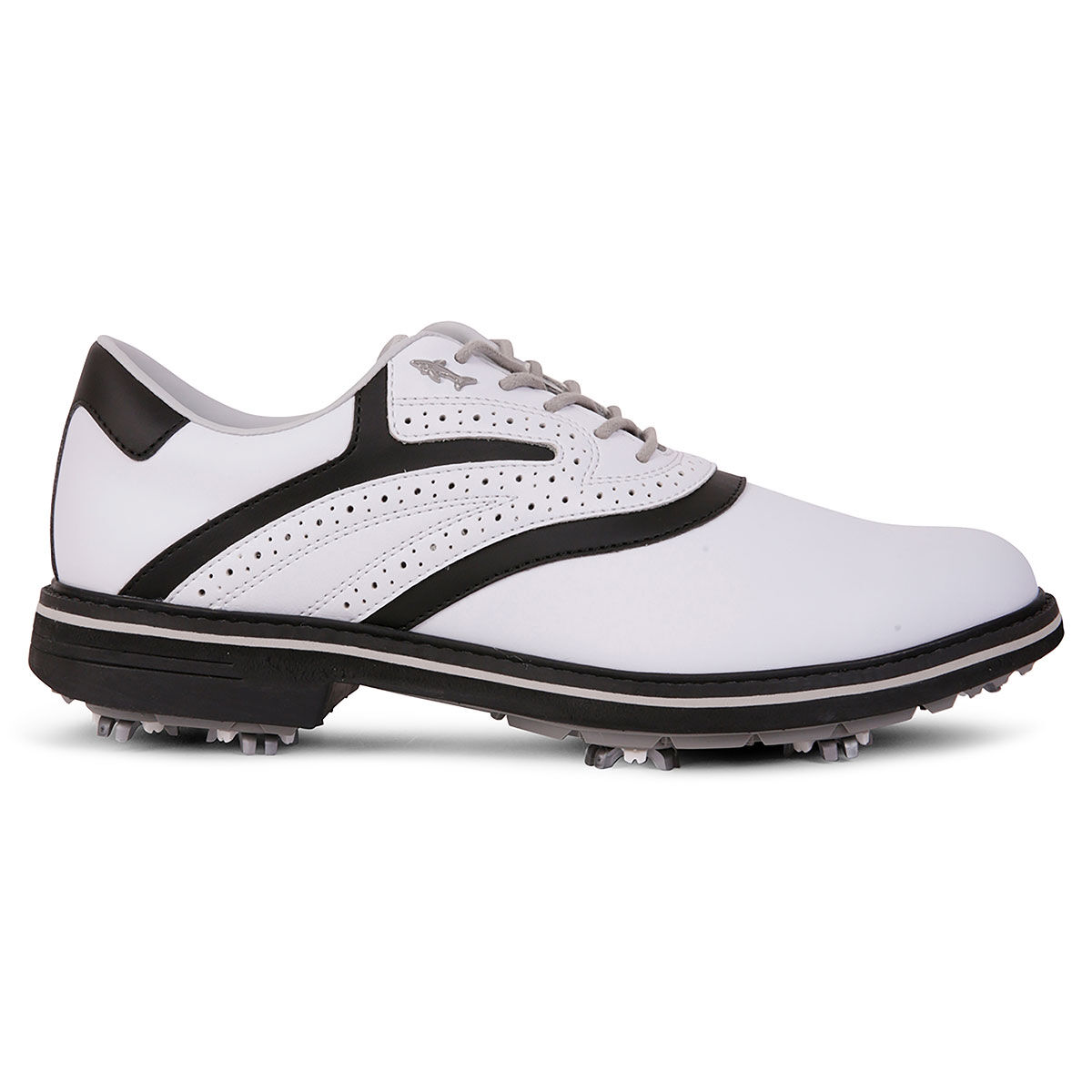 Greg Norman Mens White and Black Isa Tour Golf Shoes, Size: 8  | American Golf
