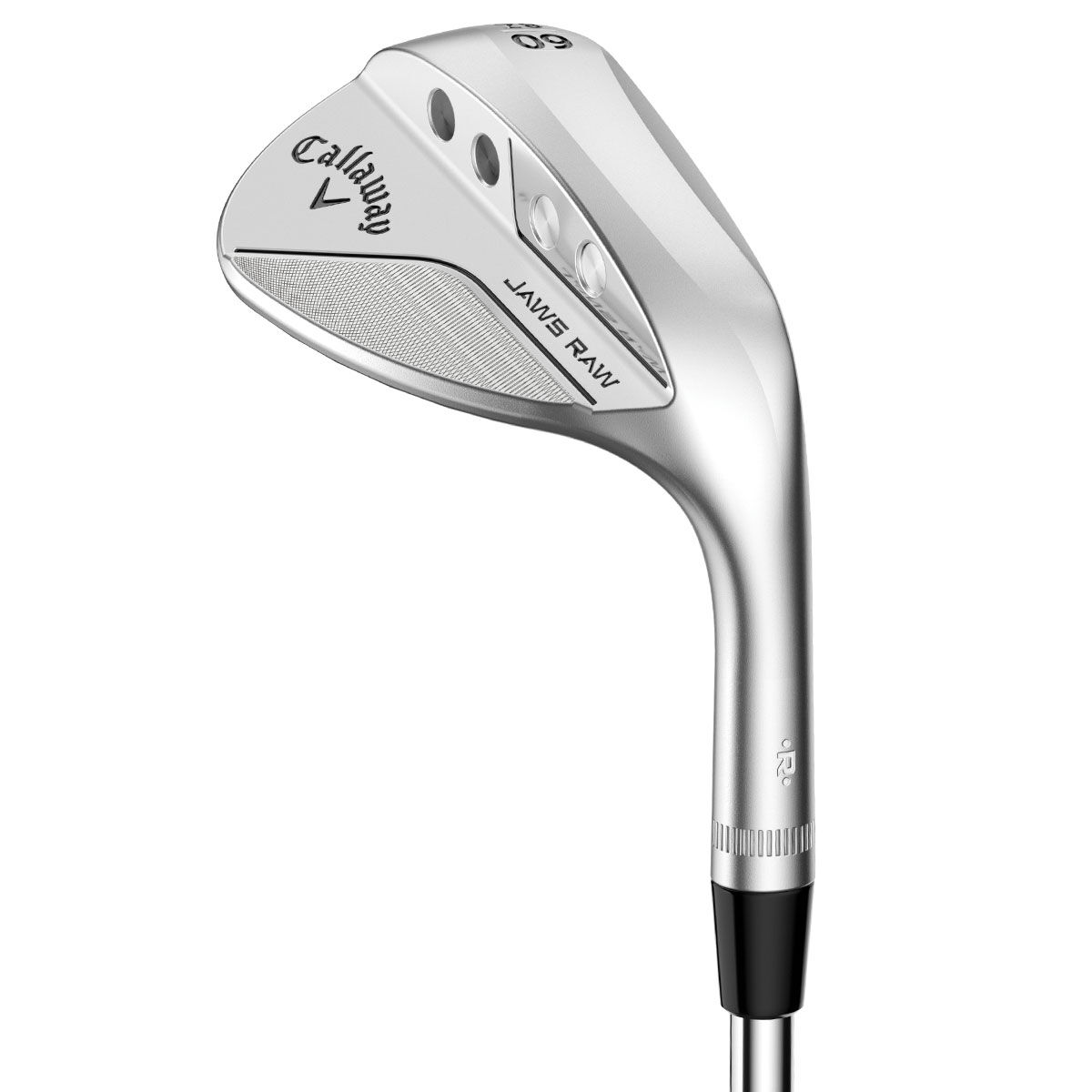 Callaway Golf Silver, Black Jaws Raw Chrome Golf Wedge, Left Hand, 10, Steel, Size: 50deg | American Golf, 50deg