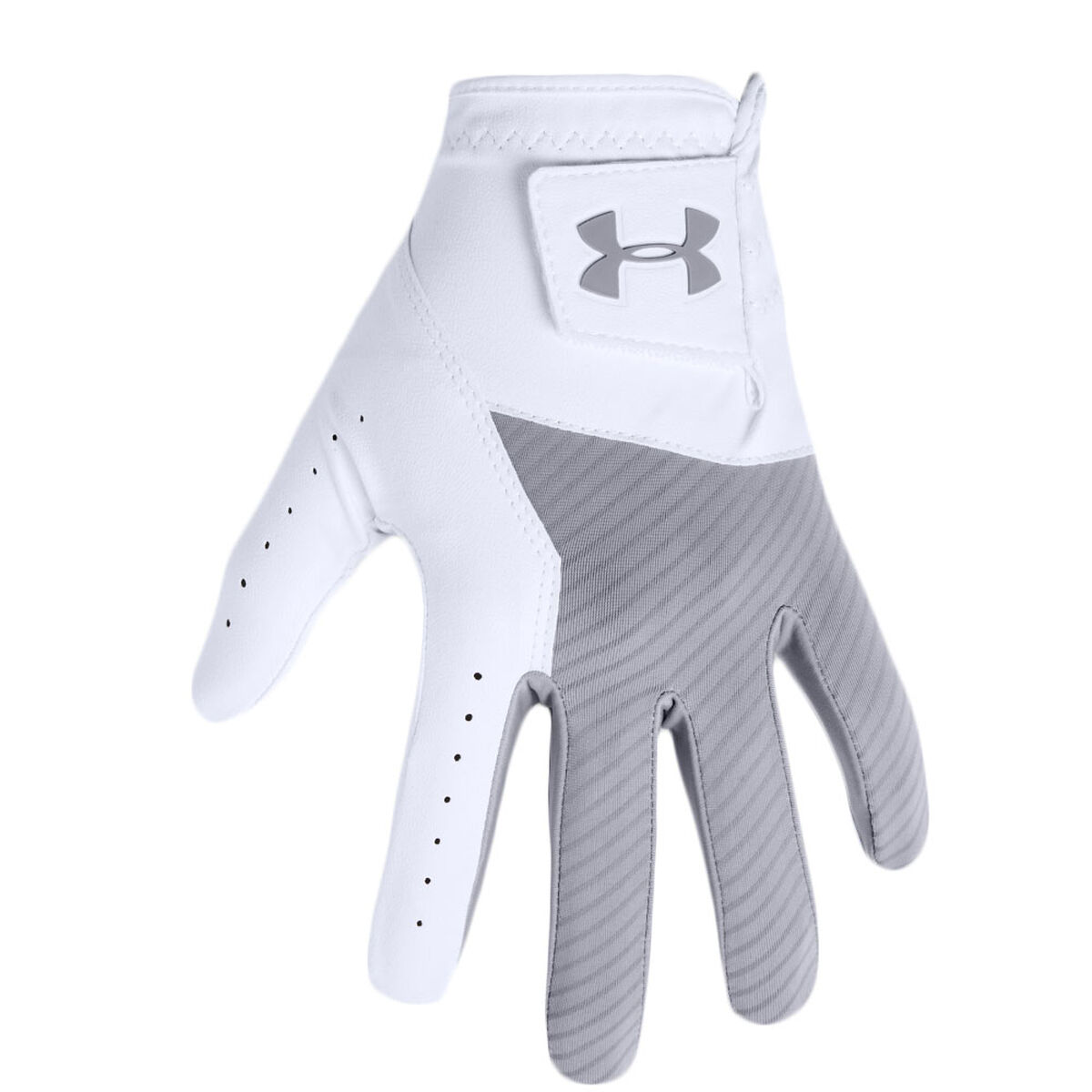 Under Armour Men’s Medal Golf Glove, Mens, Left hand, Medium/large, Grey | American Golf