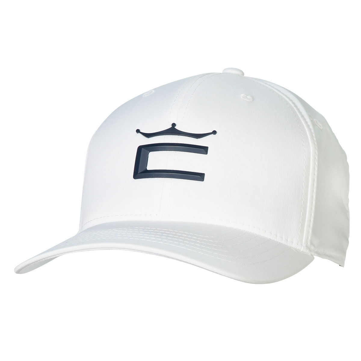 COBRA Men’s Tour Crown Snapback Golf Cap, Mens, White/navy, One size | American Golf