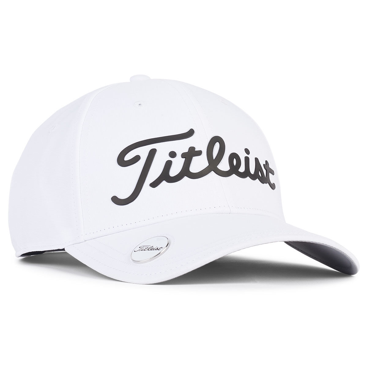 Titleist Men’s White and Black Lightweight Performance Ball Marker Golf Cap | American Golf, One Size