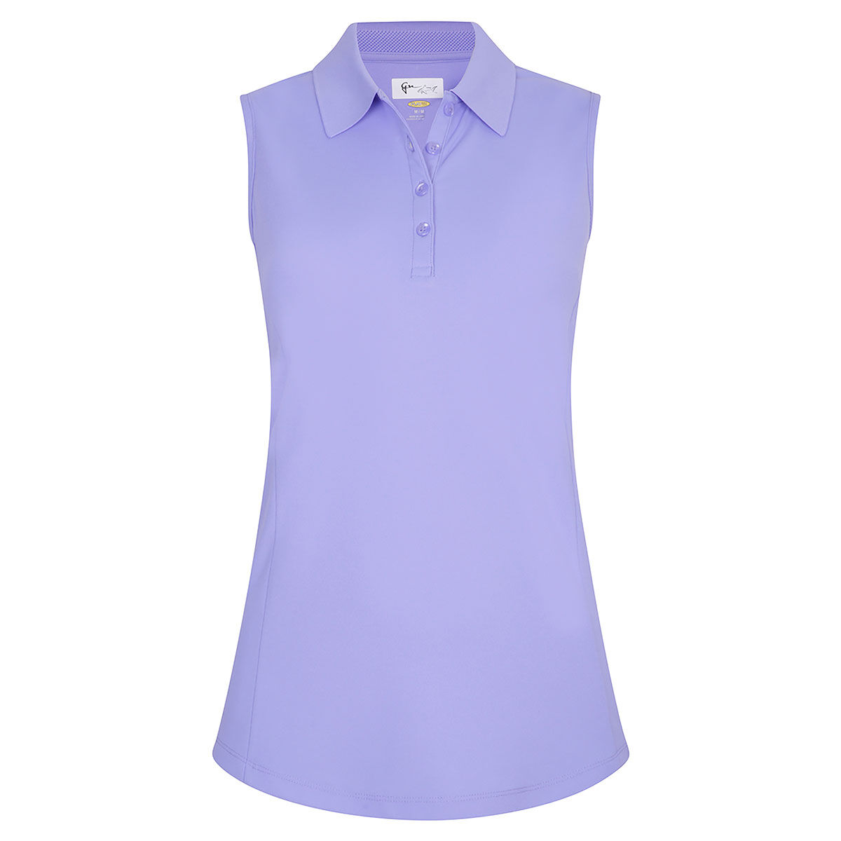 Greg Norman Womens Apex Sleeveless Golf Polo Shirt, Female, Indigo, Xl | American Golf
