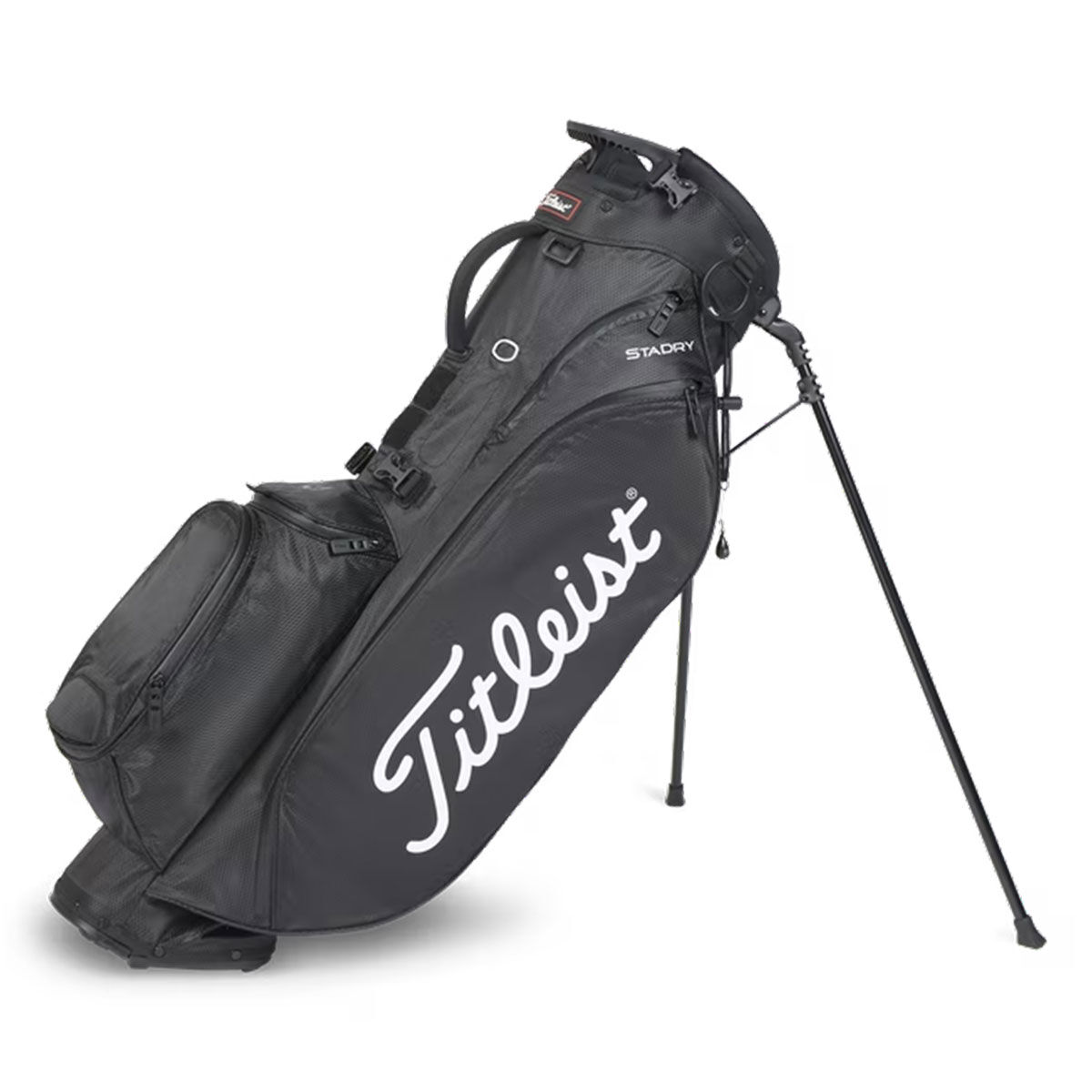 Titleist Players 4 StaDry Waterproof Golf Stand Bag, Black | American Golf