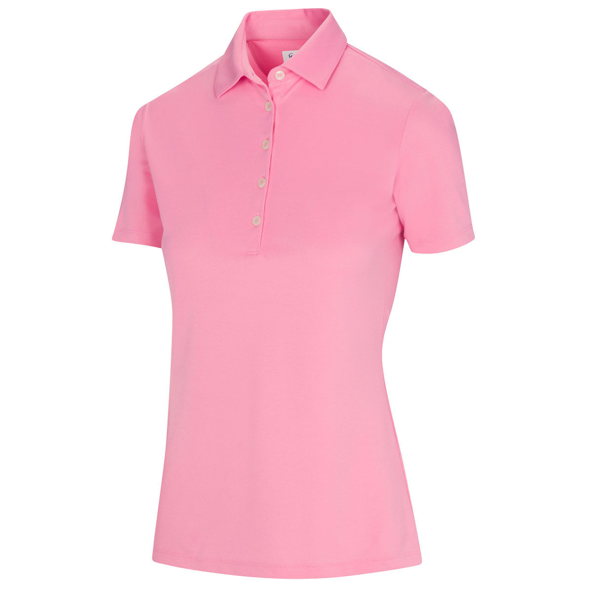 Greg Norman Rose Pink Embroidered Shark Logo Golf Polo Shirt, Size: Small | American Golf