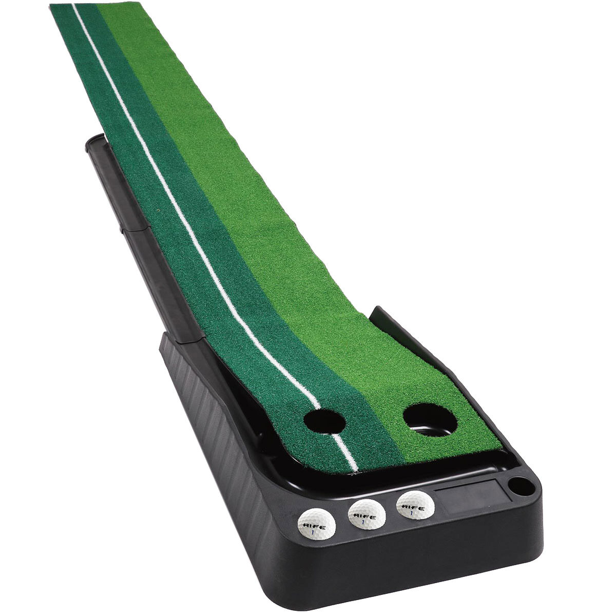 Rife Deluxe Edition Golf Putting Mat, Mens, Green, 300x30cm | American Golf