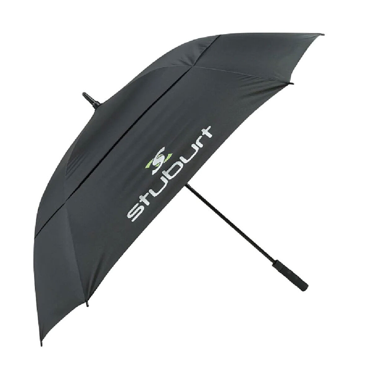 Stuburt Endurance Dual Canopy Square Golf Umbrella, Mens, Black, 66 inches | American Golf