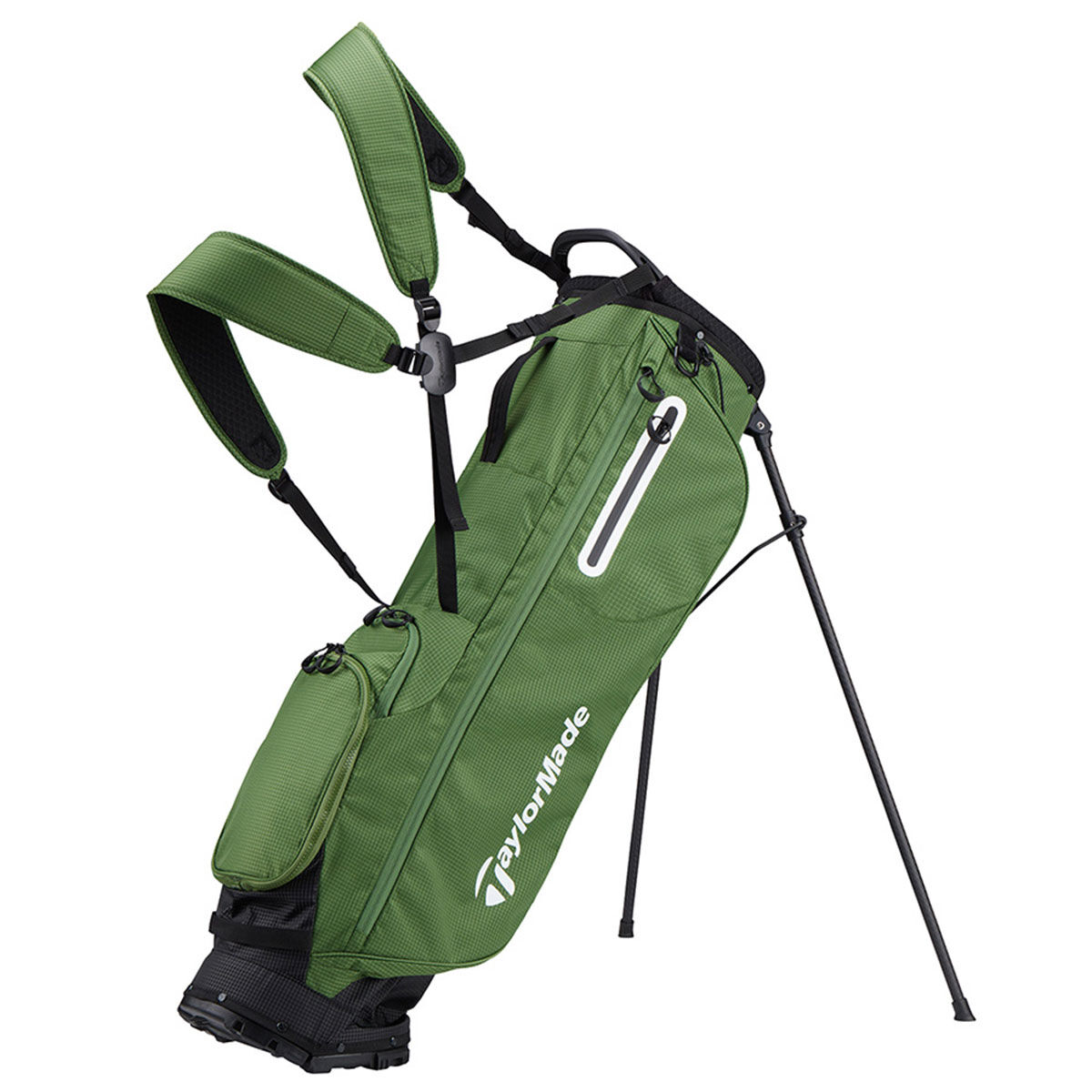 TaylorMade FlexTech Superlite Golf Stand Bag, Green/white | American Golf