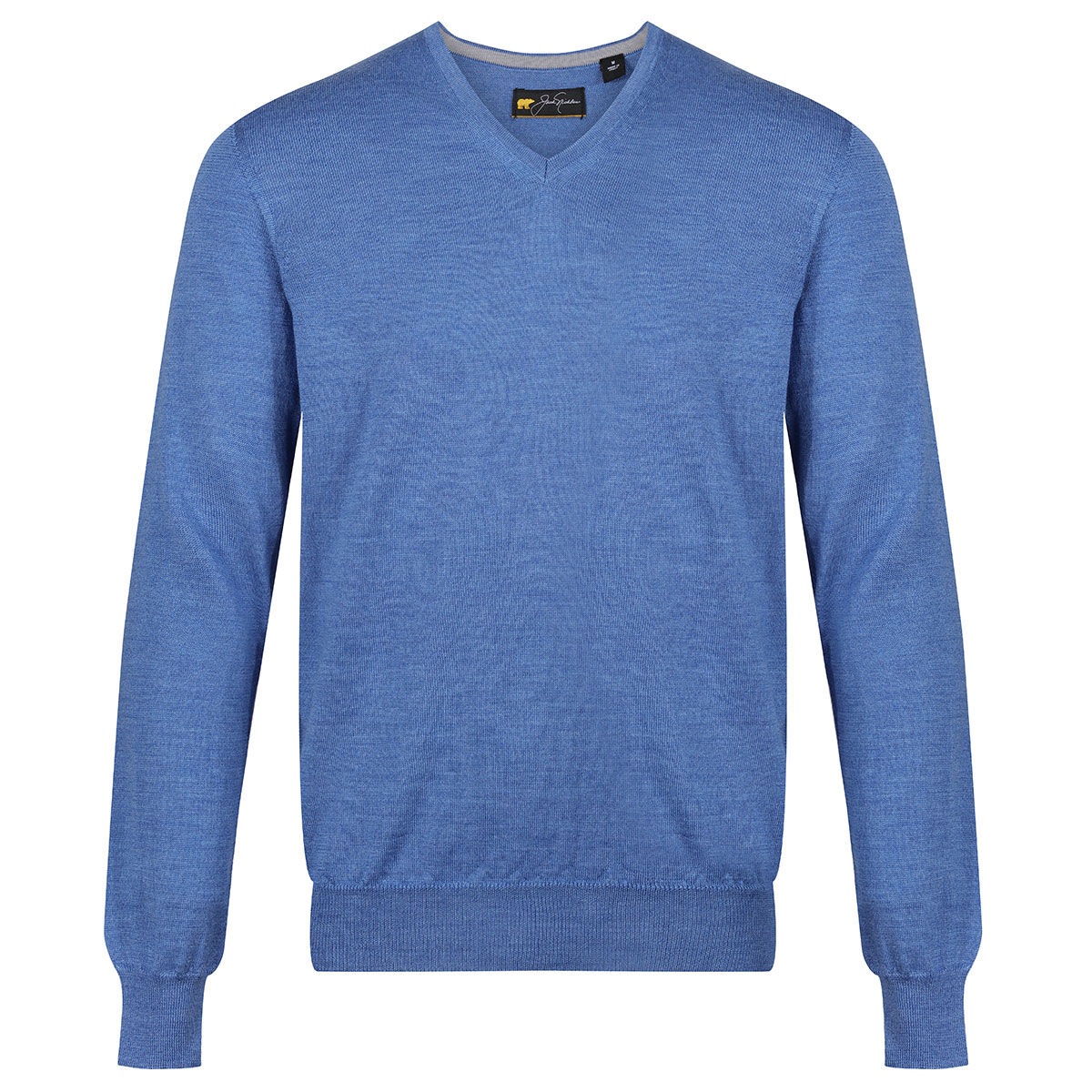 Jack Nicklaus Men’s Merino V-Neck Pullover Golf Sweater, Mens, Light blue, Large | American Golf