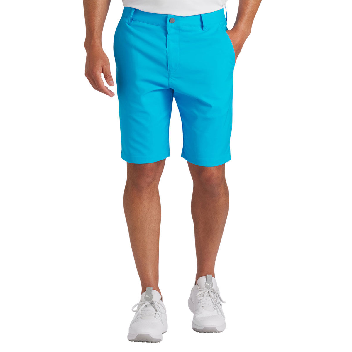 PUMA Men’s Dealer Golf Shorts, Mens, Aqua, 32 | American Golf