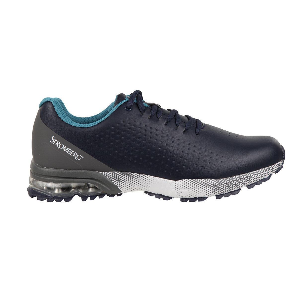 Stromberg Men’s Ailsa Waterproof Spikeless Golf Shoes, Mens, Navy/blue, 7 | American Golf