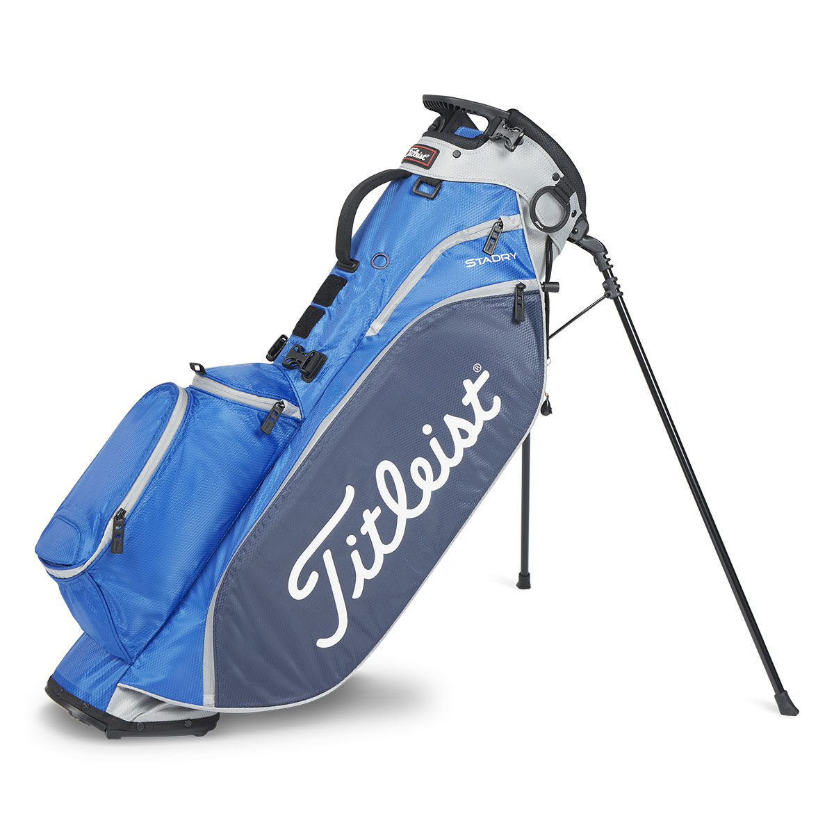 Titleist Players 4 StaDry Waterproof Golf Stand Bag, Royal/navy/grey | American Golf