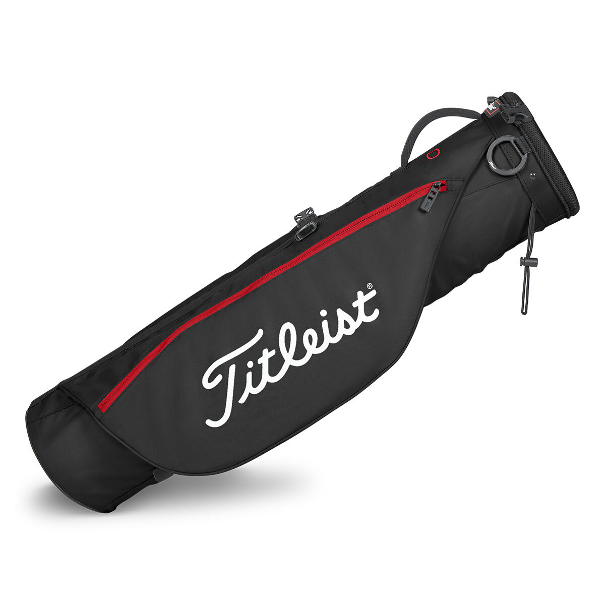 Titleist Golf Carry Bag, Mens, Black/black/red | American Golf