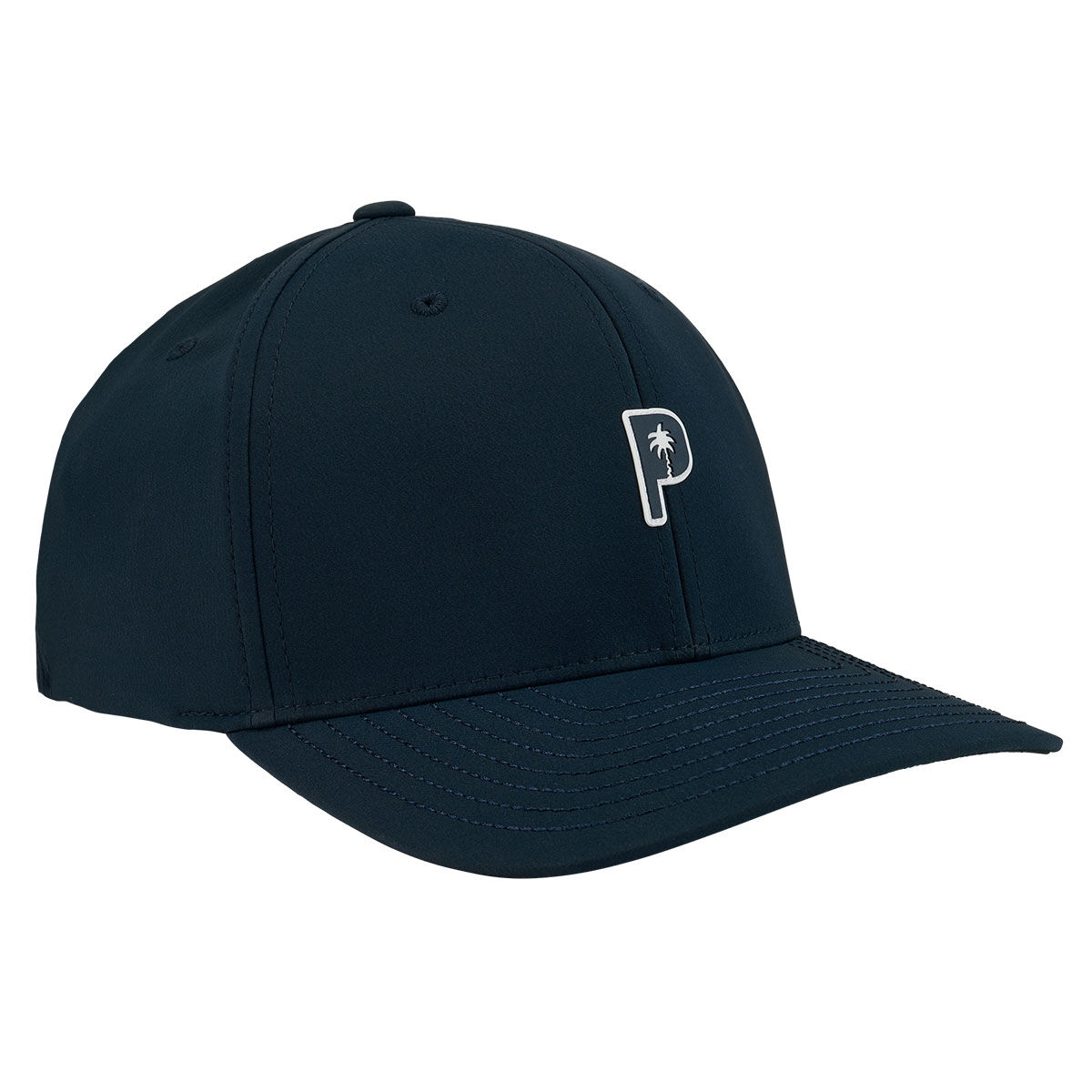 PUMA Men’s PTC Tech Golf Cap, Mens, Deep navy/white glow, One size | American Golf