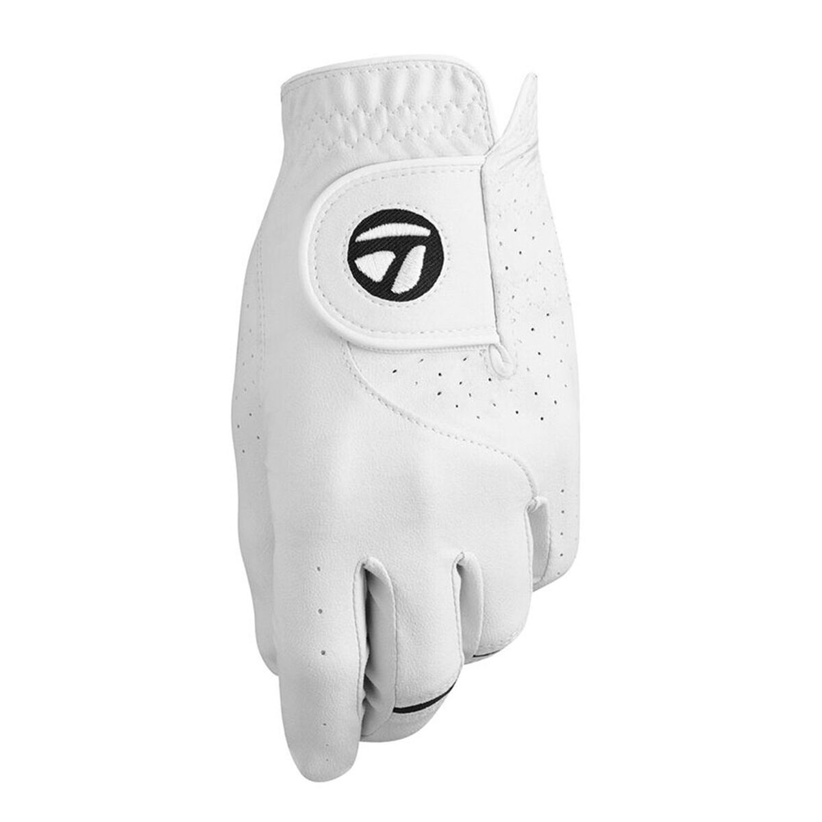 TaylorMade Womens White Stratus Tech Left Hand Golf Glove, Size: Medium | American Golf