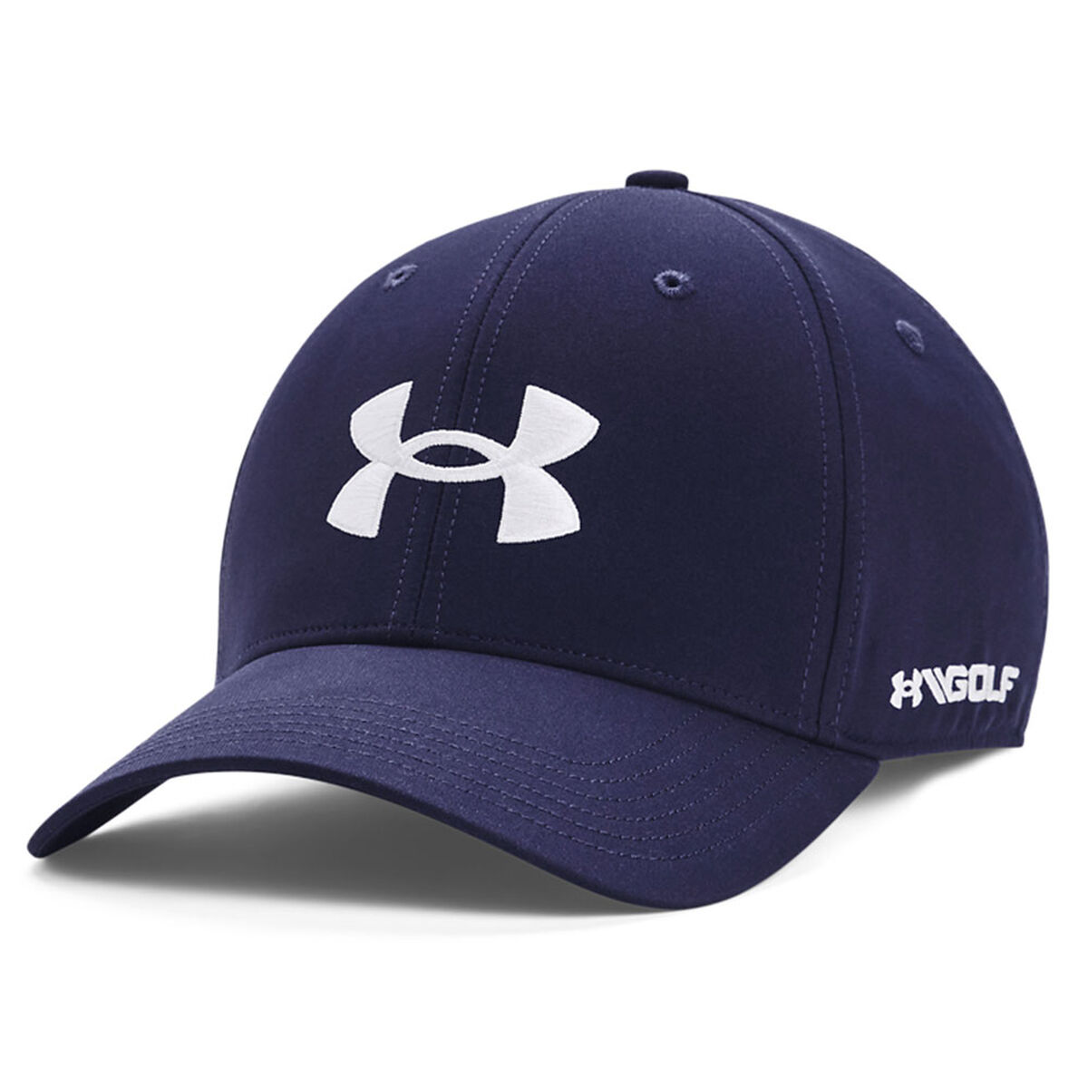 Under Armour Men’s Navy Blue and White Lightweight 96 Golf Cap | American Golf, One Size