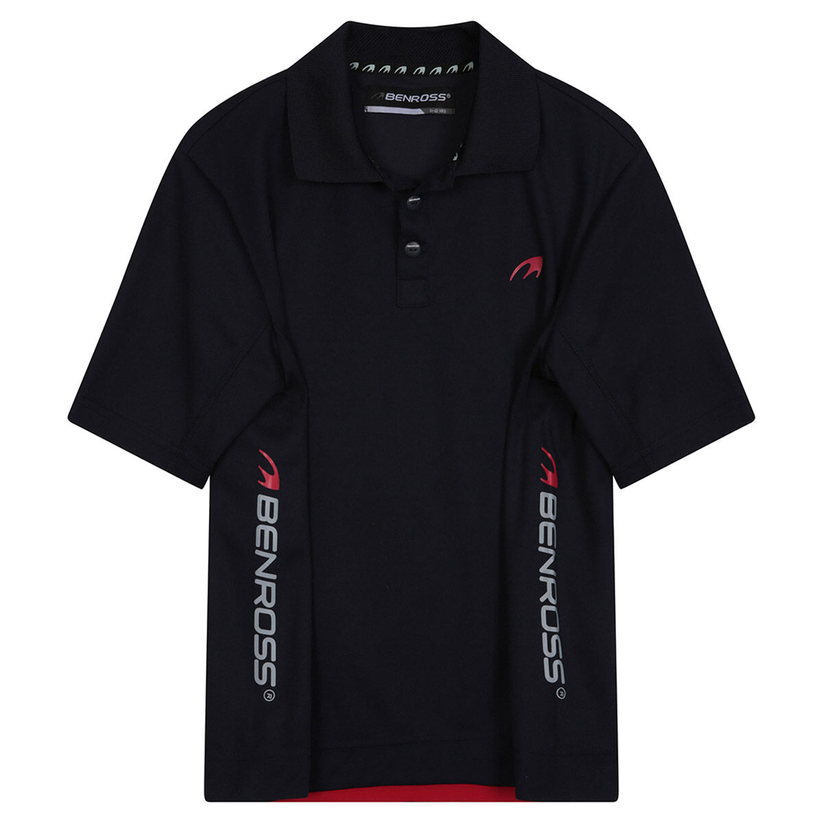Benross Kids Navy Blue Lightweight Side Logo Junior Golf Polo Shirt, Size: 13-14 Years | American Golf
