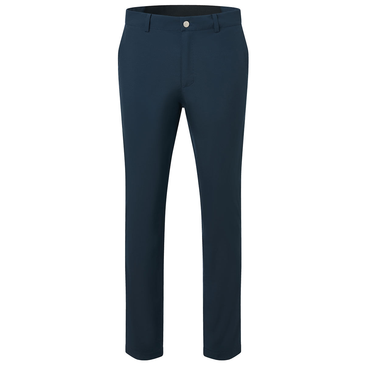 Abacus Mens Navy Blue Lightweight Plain Links Warm Regular Fit Golf Trousers, Size: 30  | American Golf