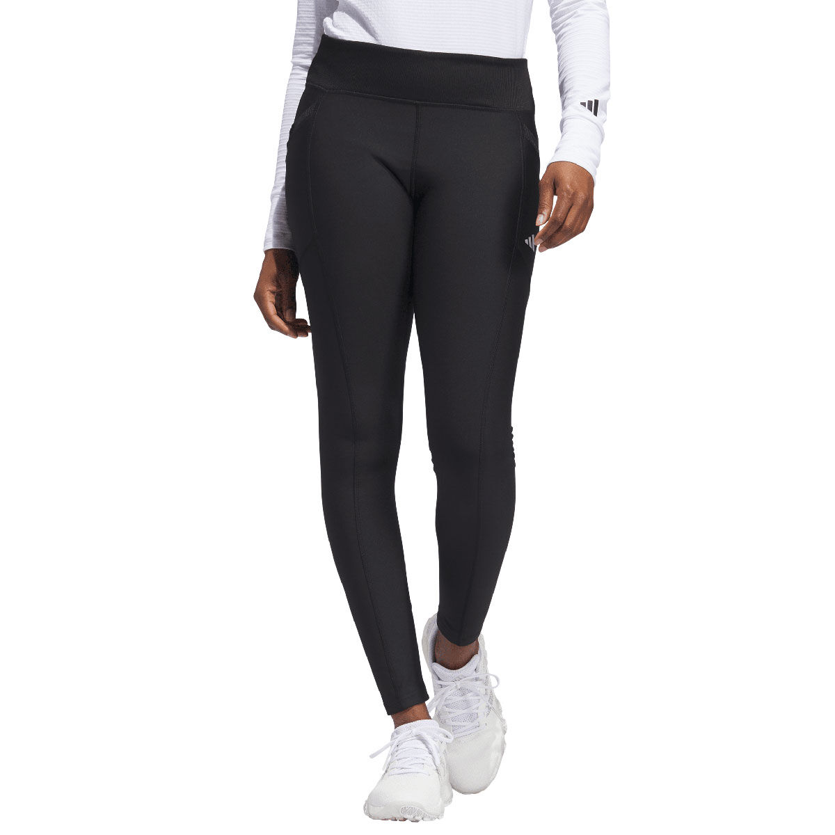 adidas Womens COLD.RDY Golf Legging Golf Trousers, Female, Black, Xtra large | American Golf