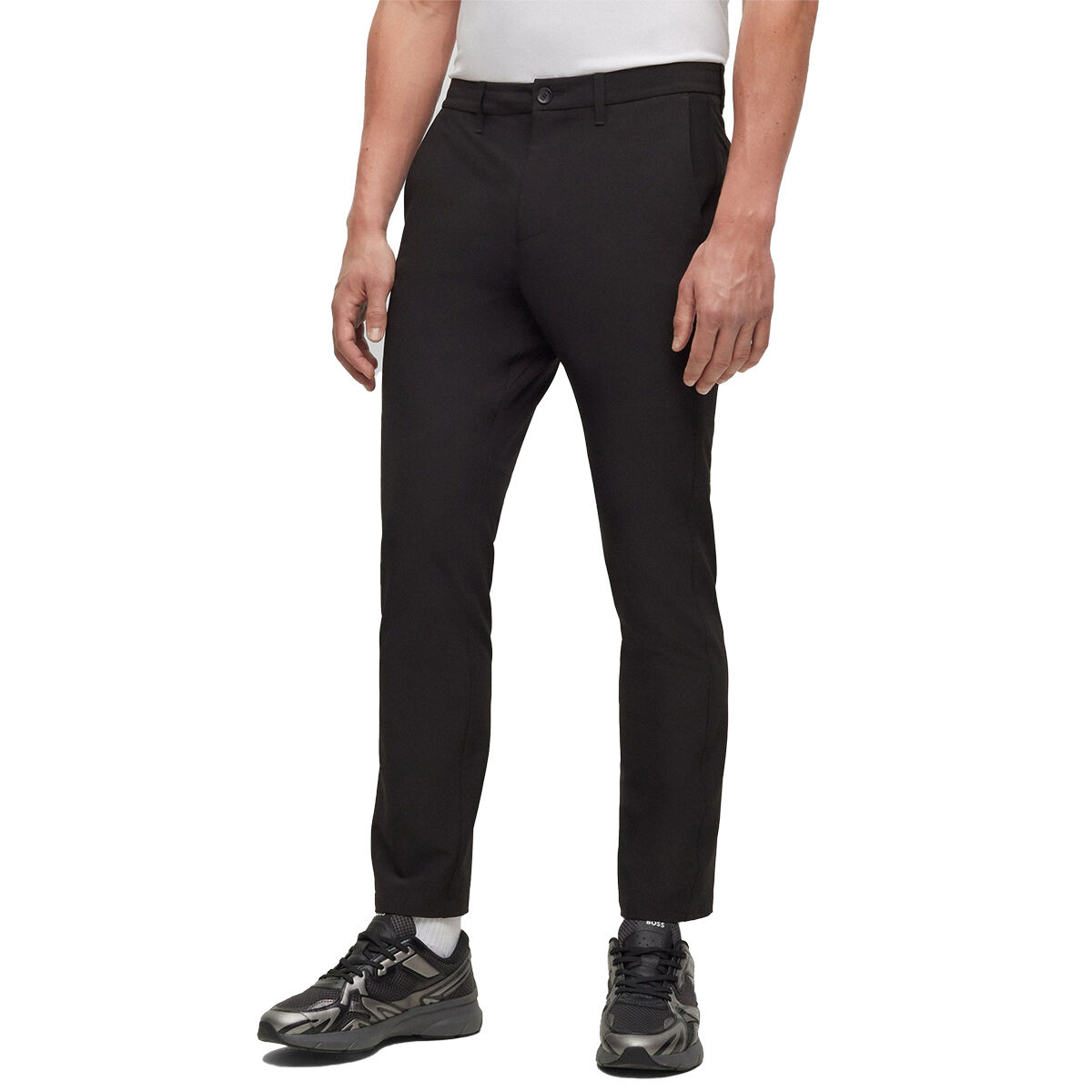 Hugo Boss Men’s Commuter Golf Trousers, Mens, Black, 38 | American Golf