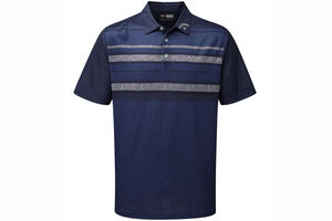 Callaway Golf Print Chest Polo Shirt
