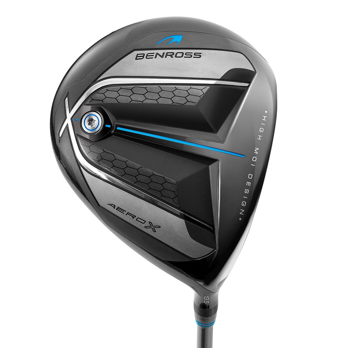 Benross Mens Black Lightweight Aero X Right Hand Vista Pro Lite Golf Driver, Size: 10.5deg | American Golf